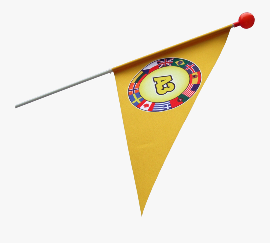 Transparent Triangle Flag Banner Png, Transparent Clipart