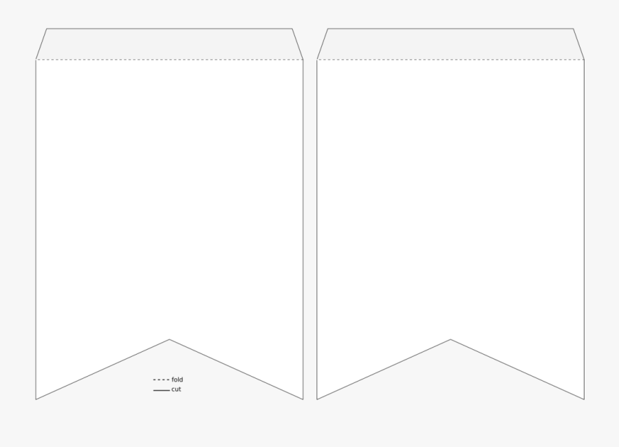 Square,angle,area - Girlande Wimpel Vorlage, Transparent Clipart