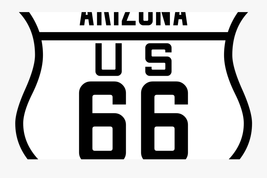 Get Your Kicks Standin - Route 66 Sign, Transparent Clipart