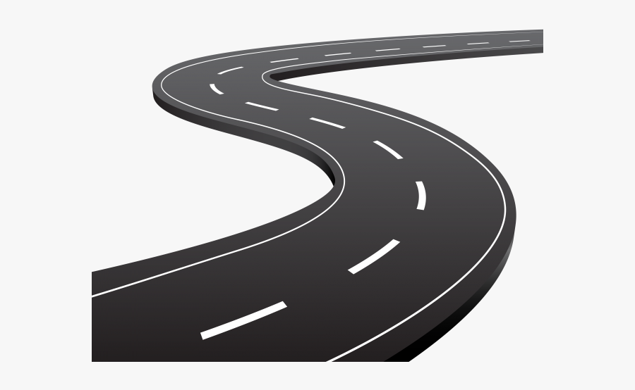 Free Highway Download Clip - Highway Barrier Clipart Black And White, Transparent Clipart