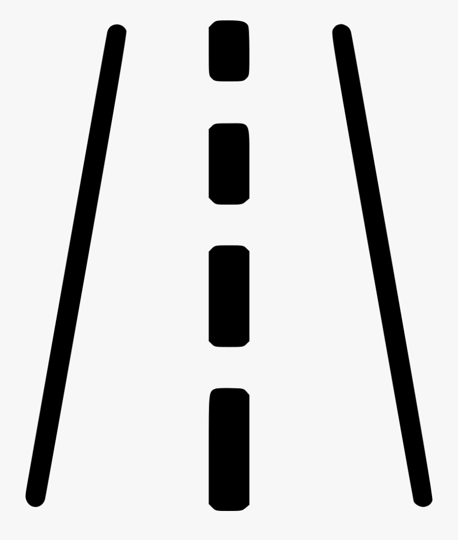 Transparent Highway Clipart Black And White - Avenue Icon, Transparent Clipart