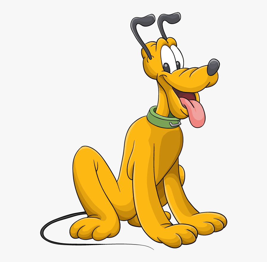 How To Draw Pluto - Goofy Pluto Mickey Mouse, Transparent Clipart
