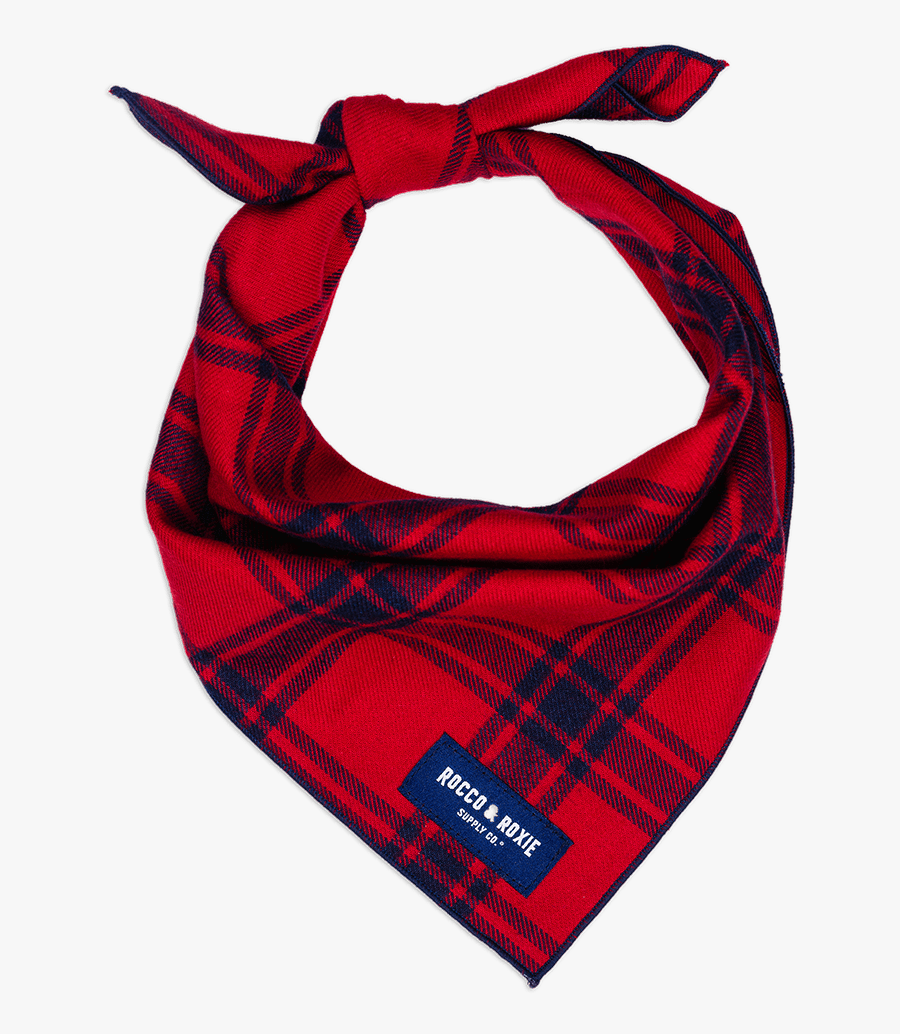 Transparent Bandana Tied Red - Transparent Bandana, Transparent Clipart