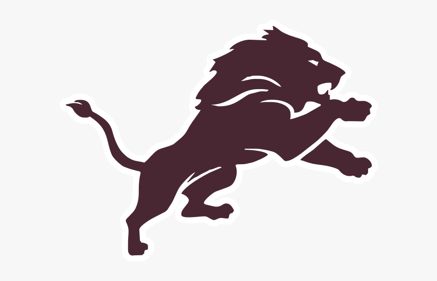 Detroit Lions New Logo, Transparent Clipart