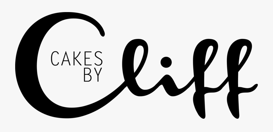 Clip Art Cakes By - Calligraphy, Transparent Clipart