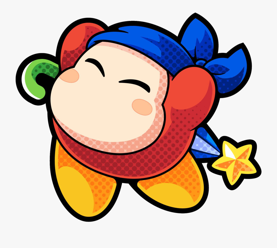Cartoon,clip - Kirby Battle Royale Bandana Waddle Dee, Transparent Clipart