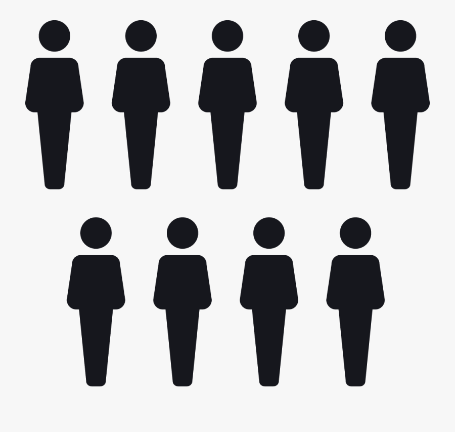 People Icon Vector Clipart , Png Download - Population Icon Png White, Transparent Clipart