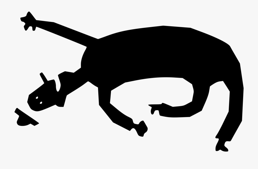 Clipart - Clipart Falling Man Transparent, Transparent Clipart