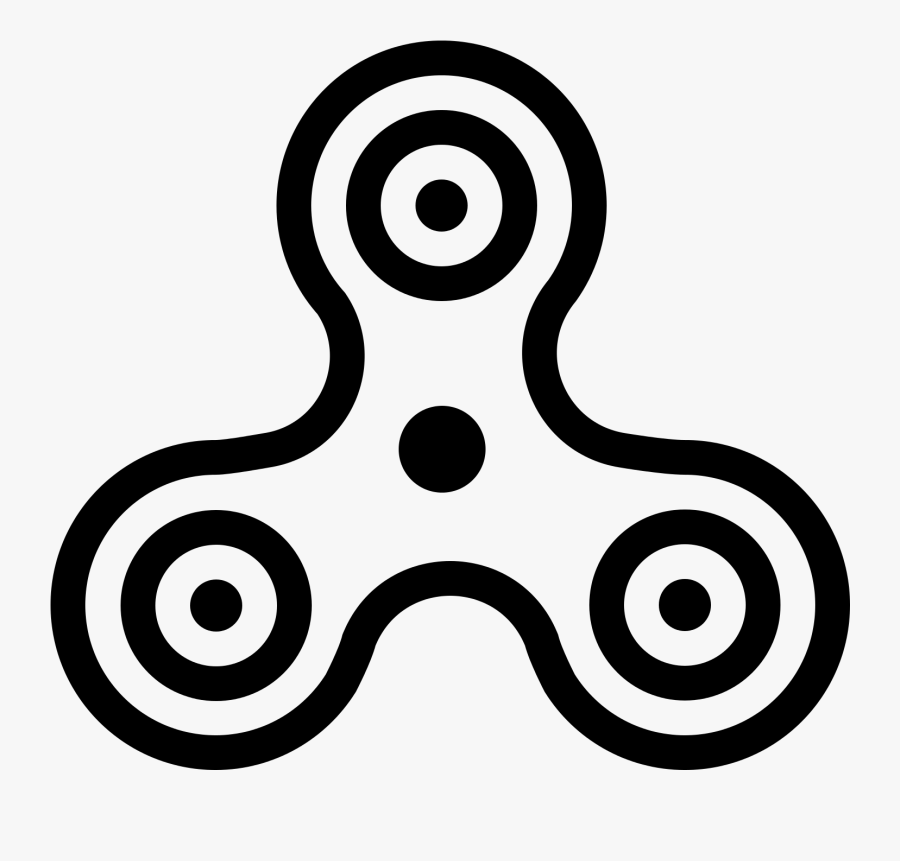 Fidget Spinner Clip Art Transparent Png , Png Download - Fidget Spinner Clip Art, Transparent Clipart