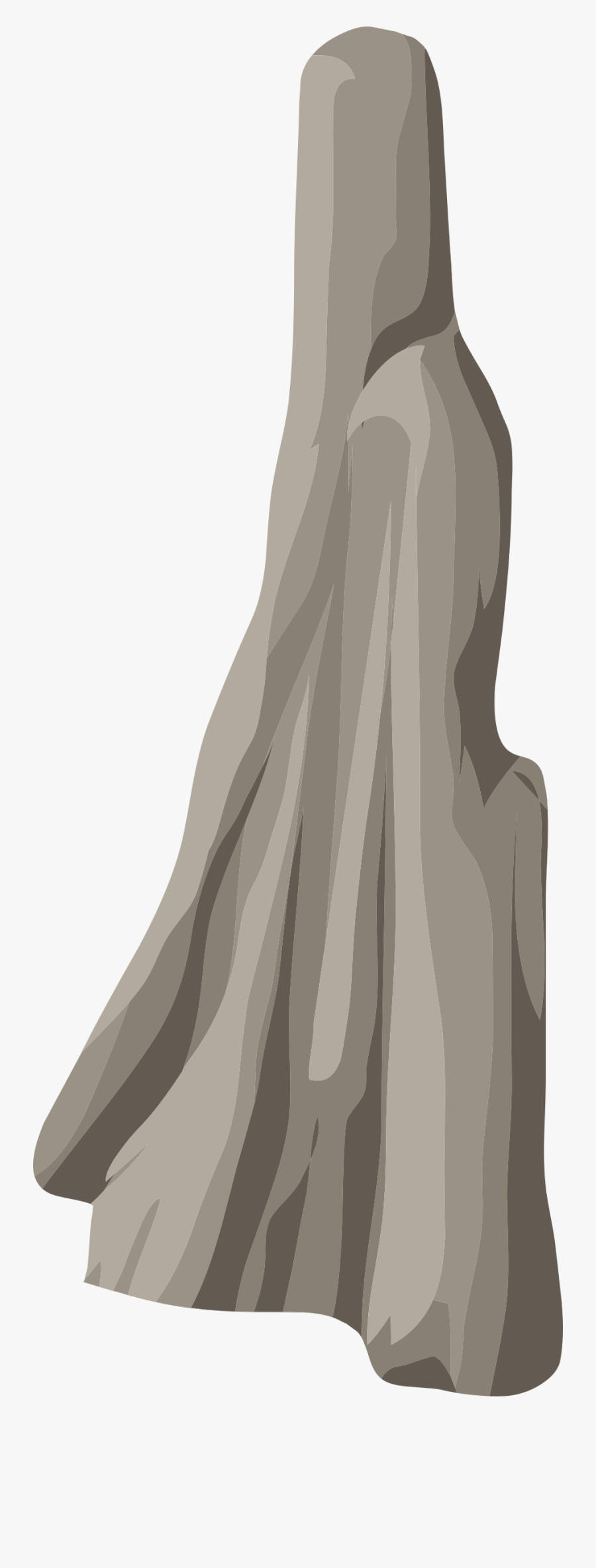 Cliff Clipart Sketch - Illustration, Transparent Clipart