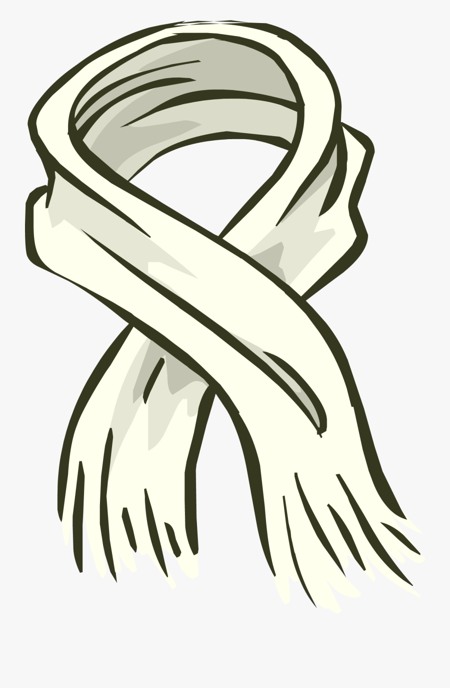 Transparent Bandana Clipart - Club Penguin Scarf, Transparent Clipart