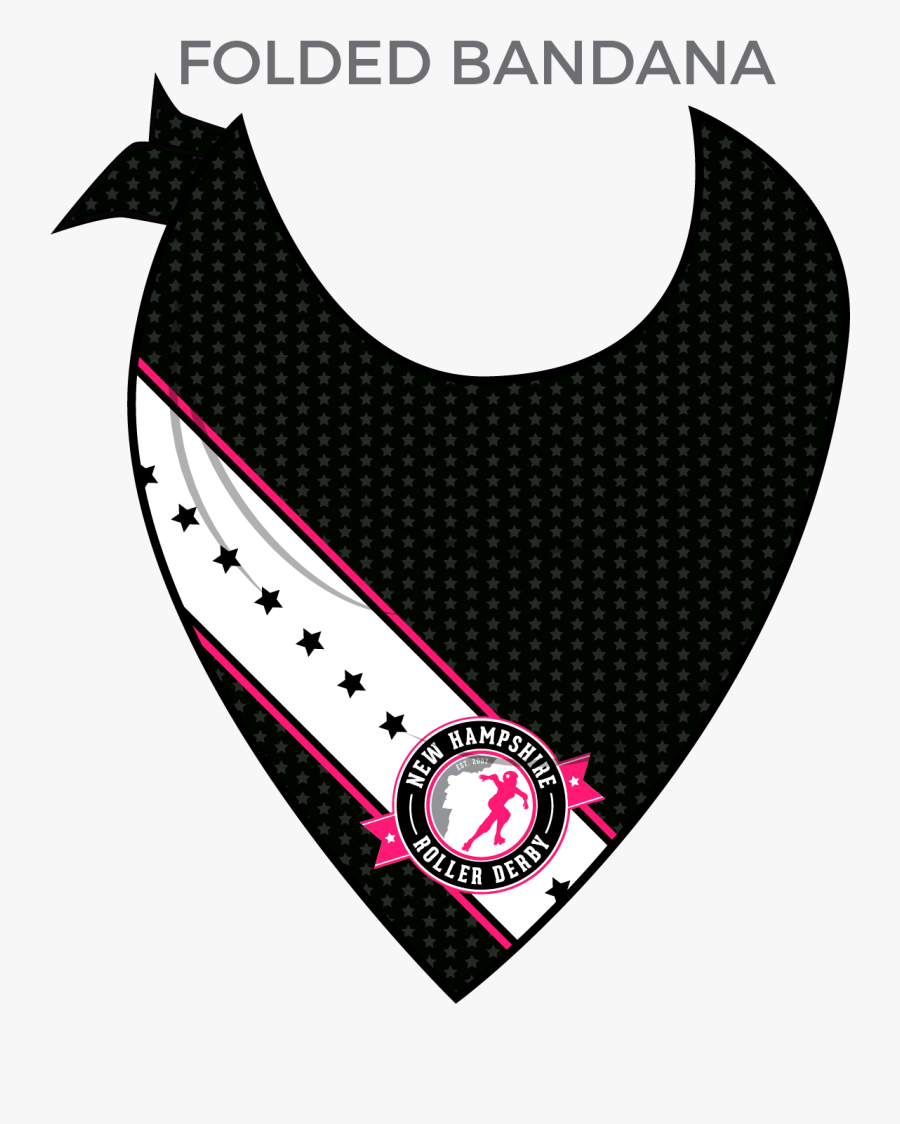 Folded Bandana Em Png, Transparent Clipart