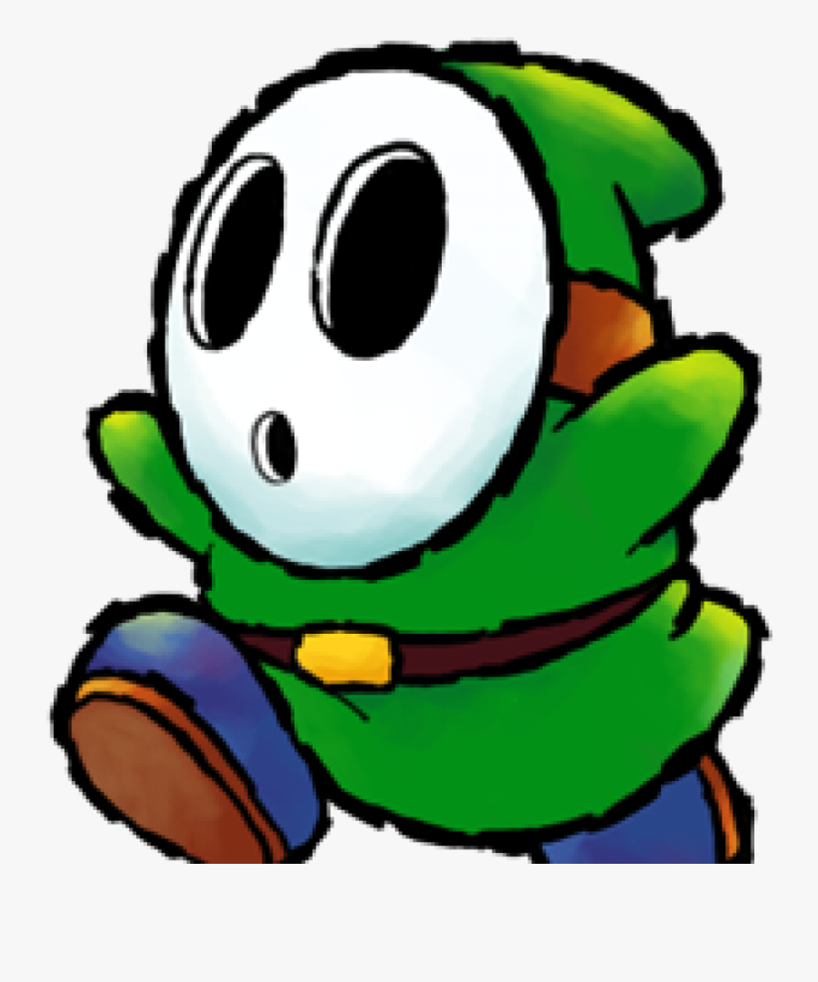 Yoshis Island Shy Guy Clipart , Png Download - Shy Guy Yoshis Island, Transparent Clipart