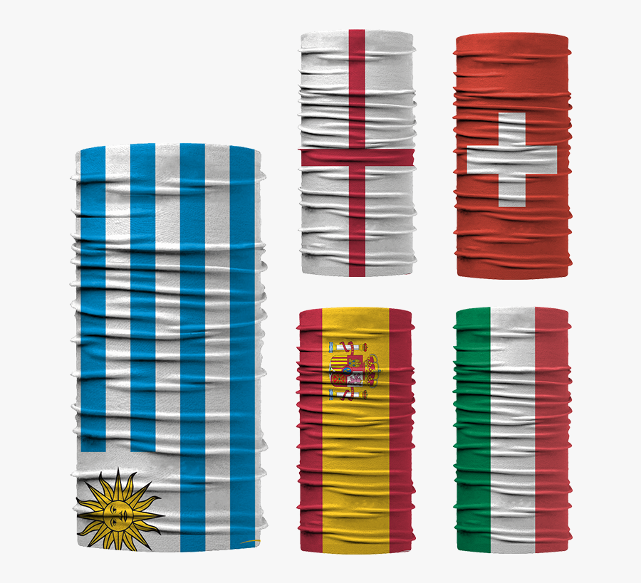 100% Polyester Flag Pattern Tubular Multifunctional - Graphic Design, Transparent Clipart