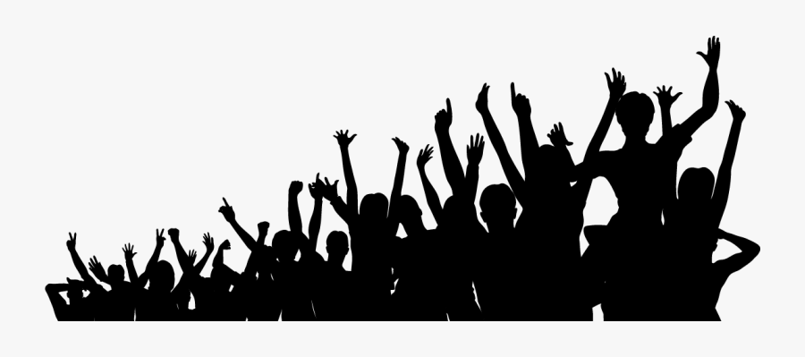 Transparent Cheering Crowd Clipart - Audience Png, Transparent Clipart