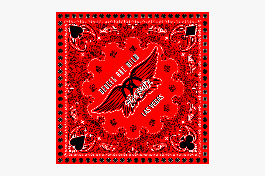 Red Bandana Png - Aerosmith Bandana, Transparent Clipart
