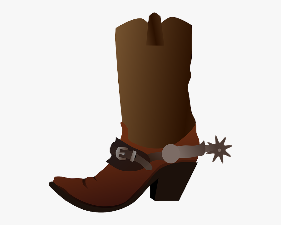 Cowboy Boots With Spurs Png Transparent Cowboy Boots - Cowboy Boot Clipart Png, Transparent Clipart