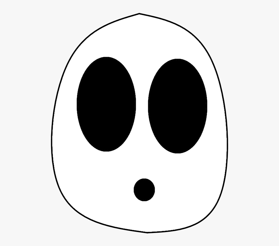 Just A Shy Guy Mask By Mrtheamazingdude - Shy Guy Mask Png, Transparent Clipart