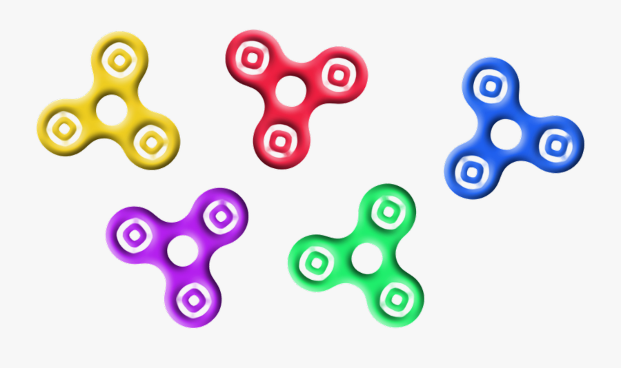 Fidget Spinners Toy Free Picture - Fidget Spinner Free Clipart, Transparent Clipart