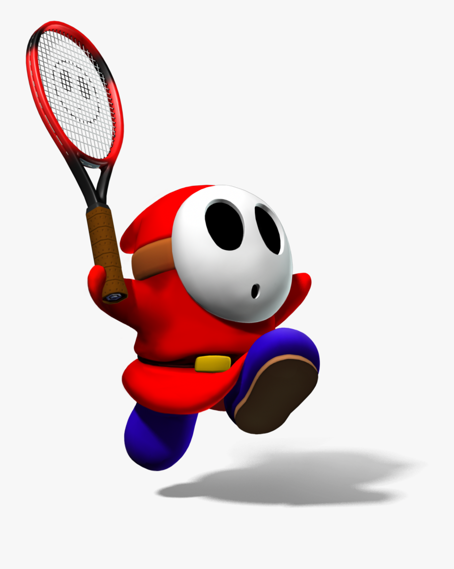 Shy Face Cliparts - Shy Guy Mario Power Tennis, Transparent Clipart