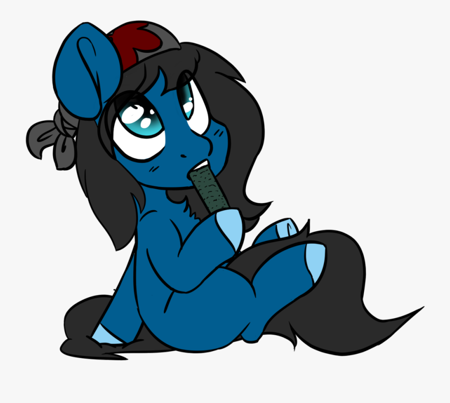 Spoopygander, Bandana, Colored Hooves, Colt, Cute, - Cartoon, Transparent Clipart