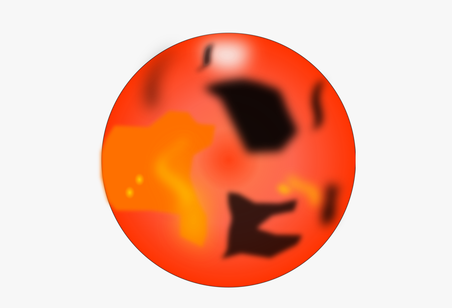 Orange,smile,mars - Circle, Transparent Clipart