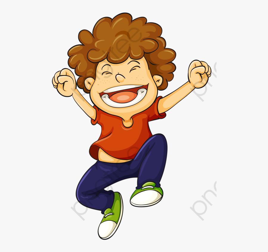 Boy Curly Hair Clipart - Curly Hair Boy Clipart, Transparent Clipart