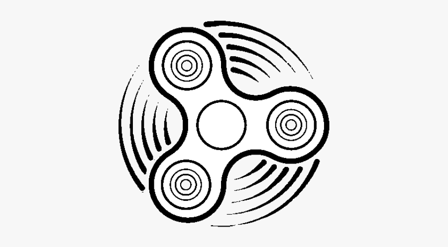 Spinner Para Pintar Dibujo, Transparent Clipart