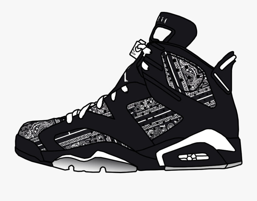 blue bandana jordans