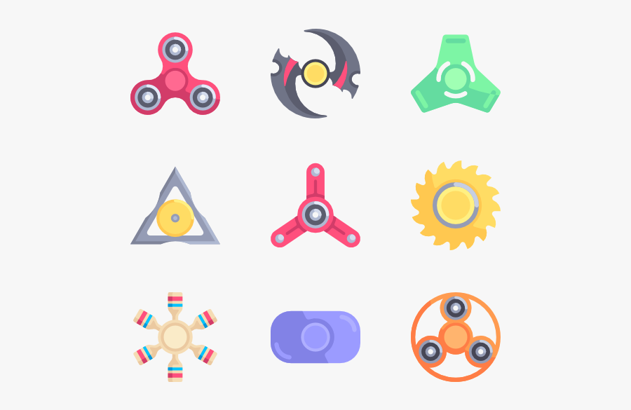 Fidget Spinner Vector Flaticon, Transparent Clipart