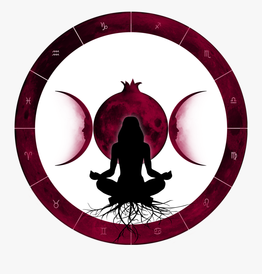 Sun Moon Earth Pluto Mars Venus Astrology Clipart - Greek Mythology Persephone Symbol, Transparent Clipart