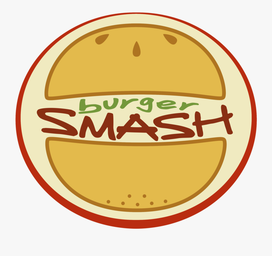 Burgersmash Fastfood Logo By Angi-shy - Fast Food, Transparent Clipart