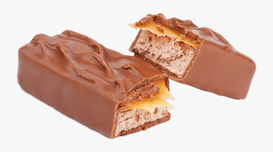 Split Mars Bar - Mars Bar Png, Transparent Clipart
