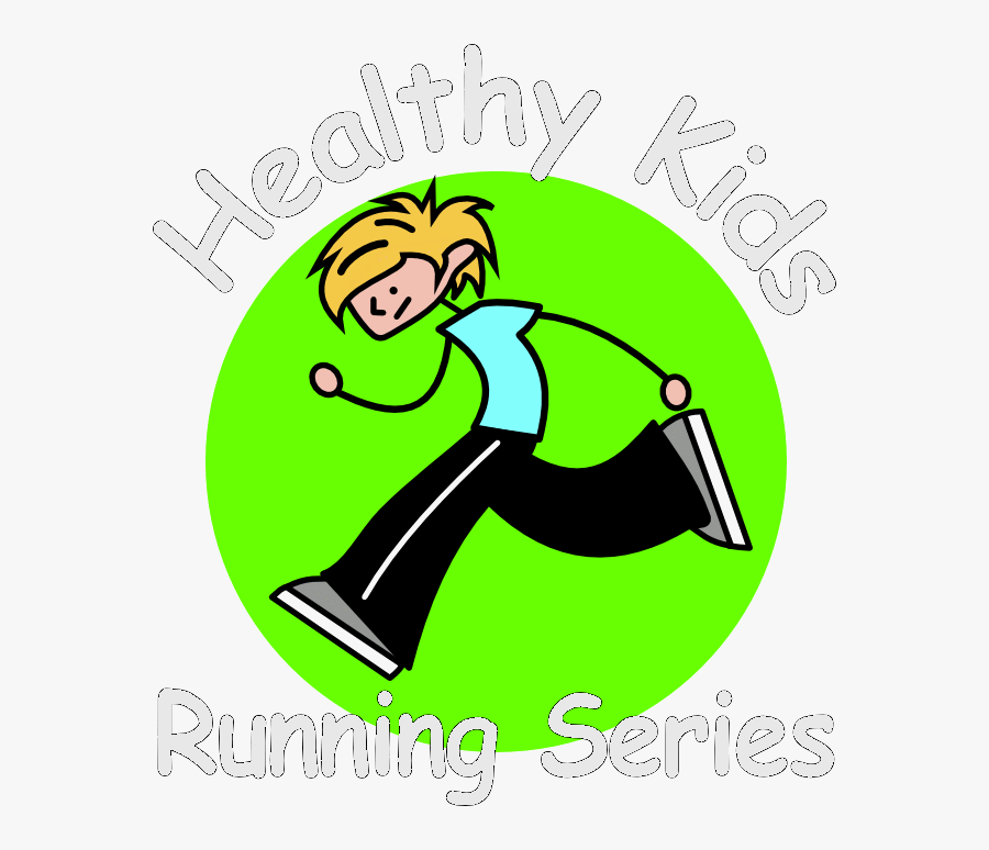 Online Nutritionist Onpoint Nutrition - Healthy Kids Running Series Logo, Transparent Clipart