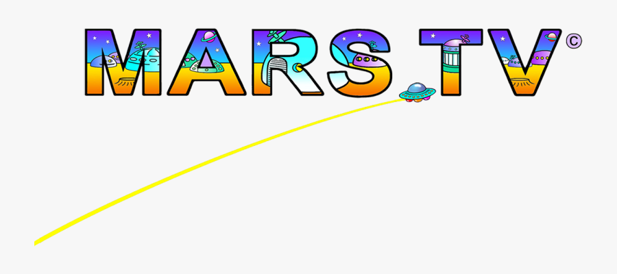 Mars Tv Cartoon Tv, The Martian, Bass, Mars, Lowes - Mars Tv Logo, Transparent Clipart
