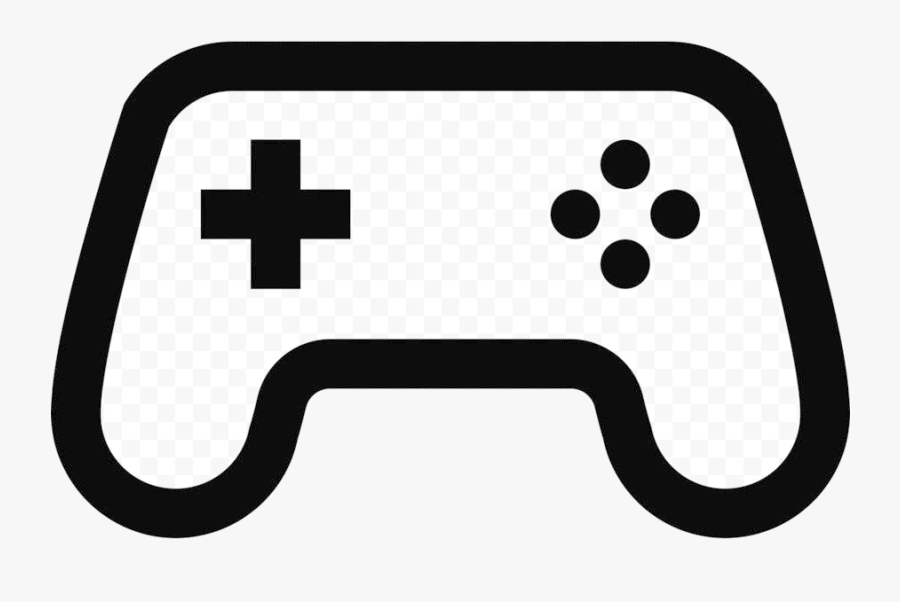 Xbox Controller Free Silhouette Clip Art Transparent - Clip Art Game Controller, Transparent Clipart