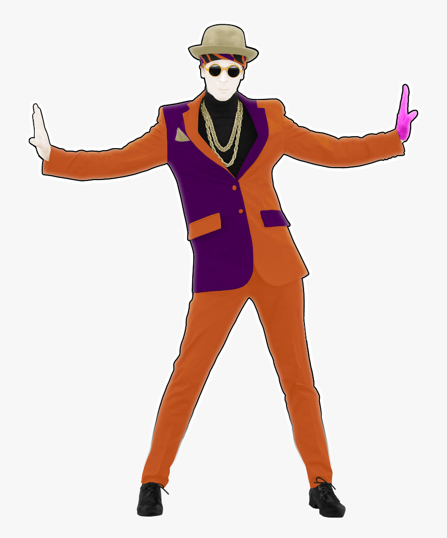 Just Dance Bruno Mars Clipart , Png Download - Funk Dancer, Transparent Clipart