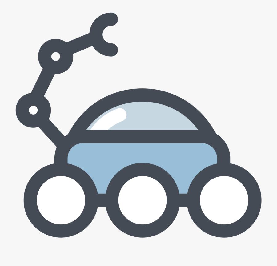 Transparent Space Rover Clipart - Rover, Transparent Clipart