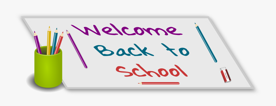 This Free Icons Png Design Of Welcome Back To School - Free Clip Art Welcome Back To School, Transparent Clipart