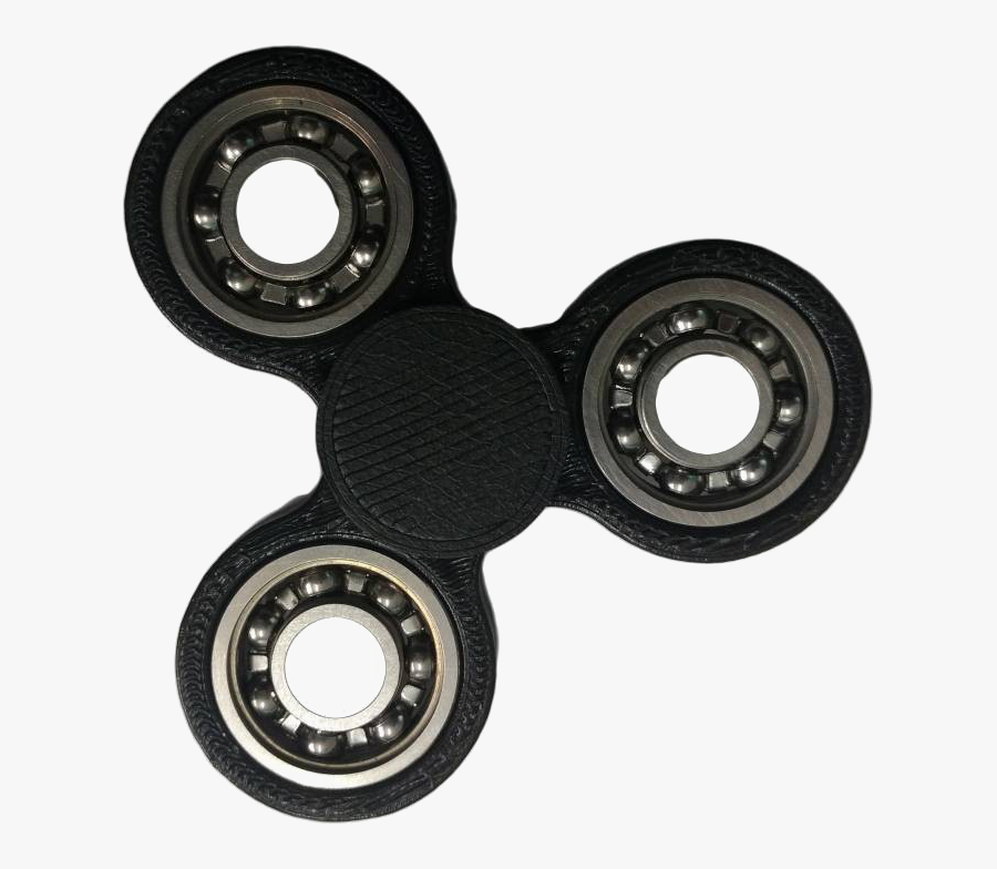 Black Fidget Spinner Png Photos - Fidget Spinner, Transparent Clipart
