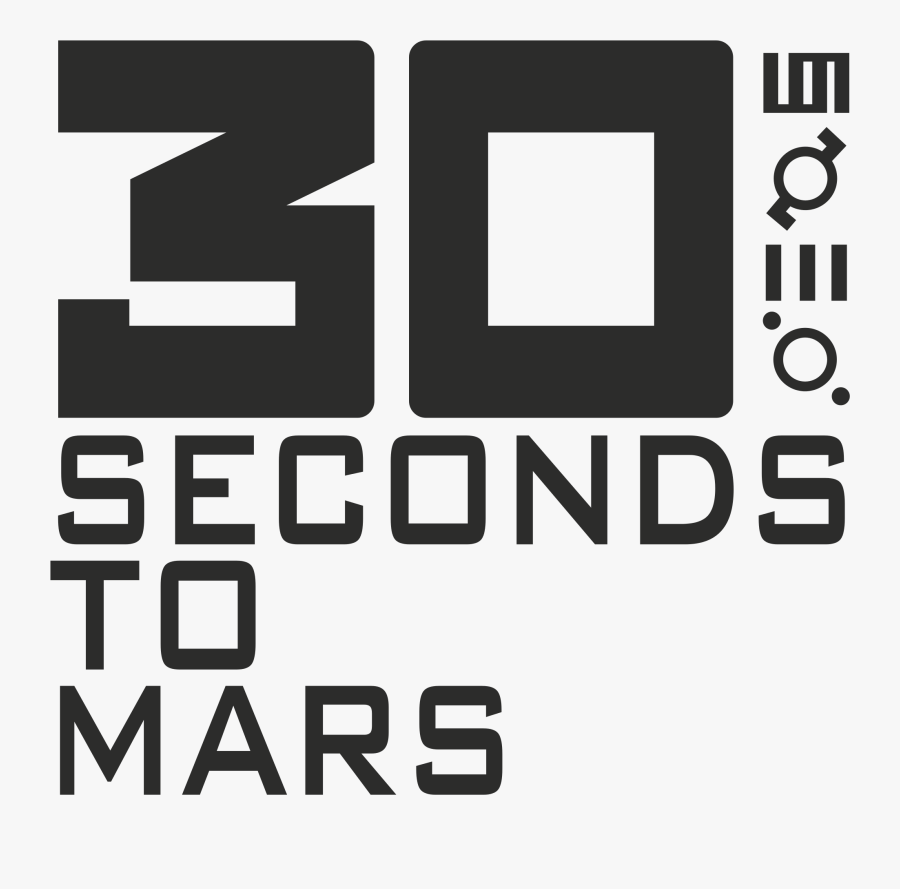 Thirty Seconds To Mars Name, Transparent Clipart