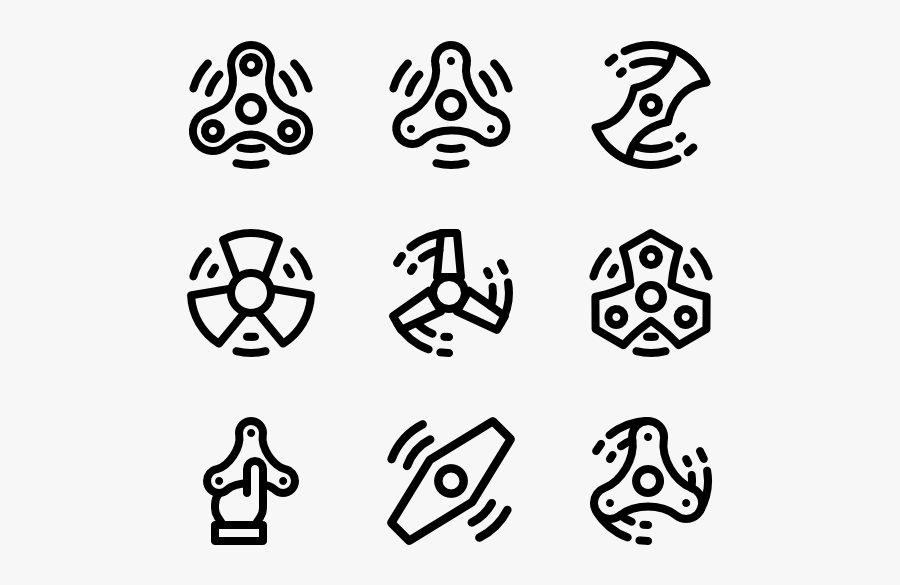 Fidget Spinner - Ethical Icon, Transparent Clipart