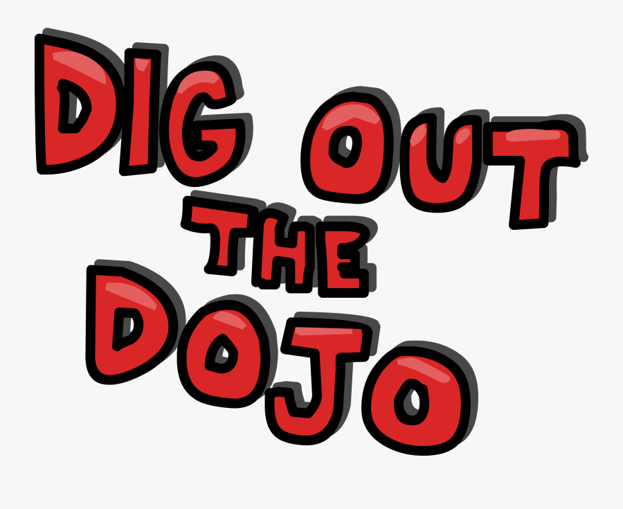 Dig Out The Dojo - Graphic Design, Transparent Clipart