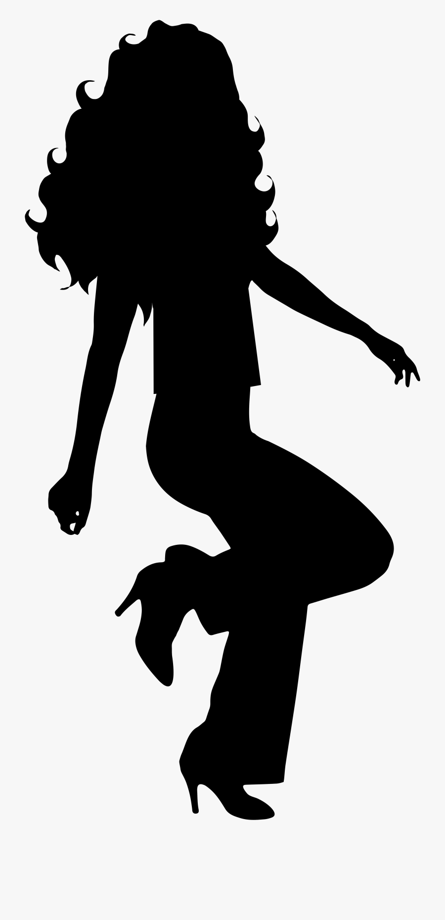 Dancing Girl Silhouette Clip Art Imageu200b Gallery - Dancing Girl Silhouette Clip Art, Transparent Clipart