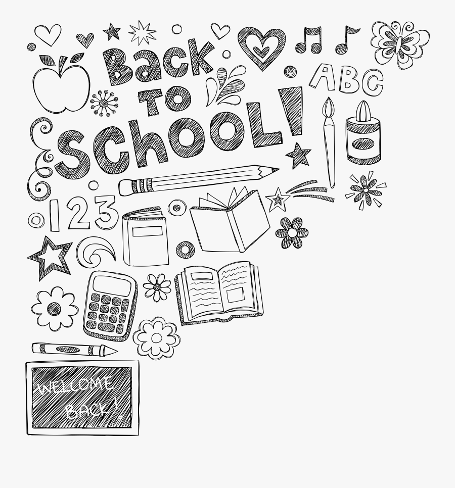 School Clipart Drawing, Transparent Clipart