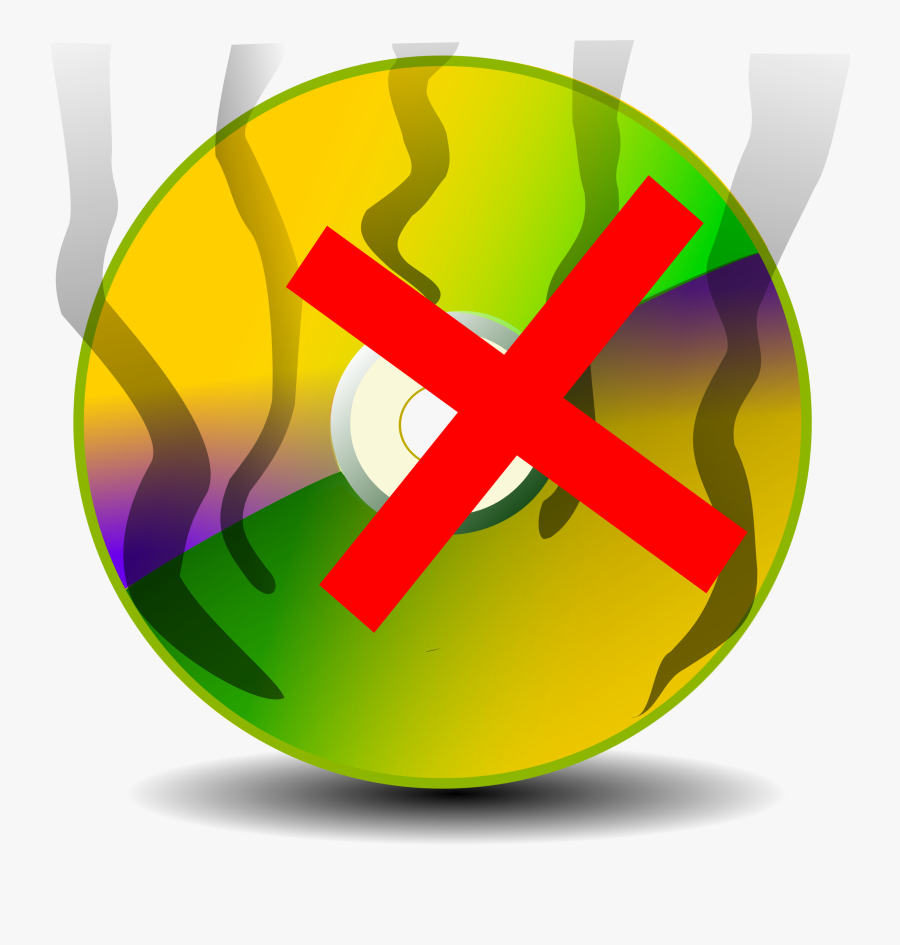 Cd Writer Unmount Svg Clip Arts - Compact Disc, Transparent Clipart