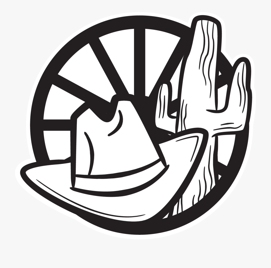 Logos Jpg Black And White - Transparent Cowboy Clip Art, Transparent Clipart
