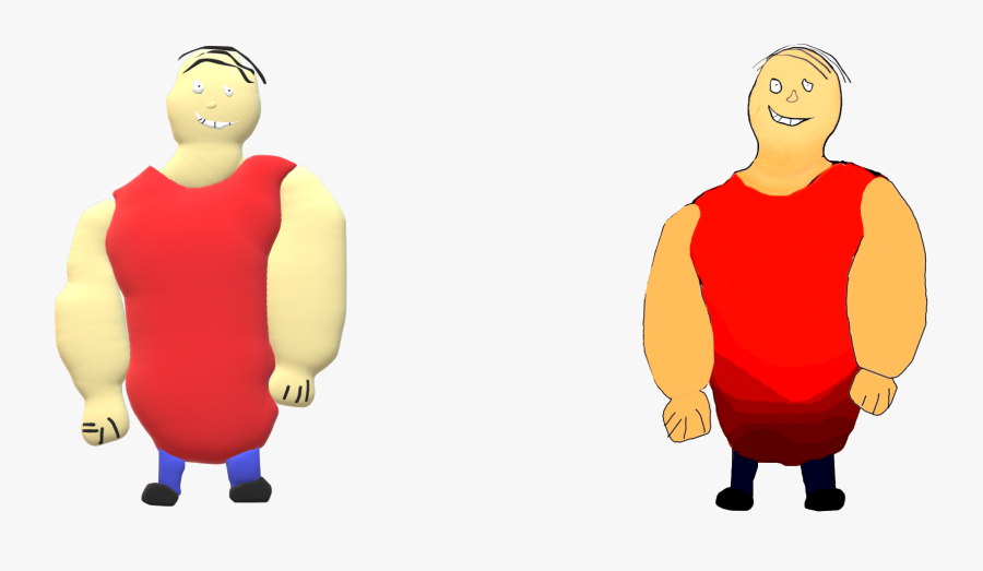 Hey I Made A 3d Model Version Of The Bully Here Is - Baldi's Basics In Education Literary Grammar, Transparent Clipart