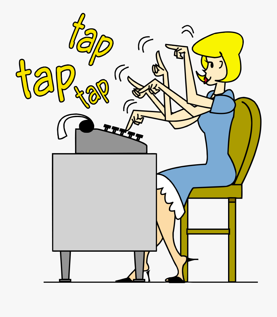 Quick Typing A - Typing Quick Clipart, Transparent Clipart