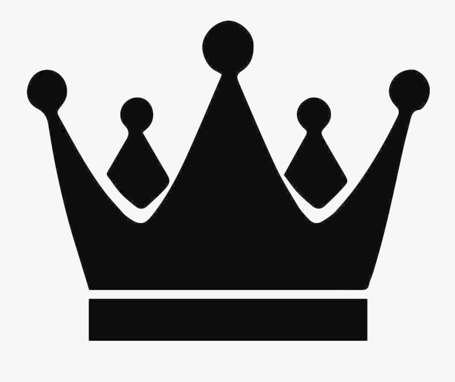 Crown King Silhouette Clipart Throughout Transparent - King Crown Png Black, Transparent Clipart
